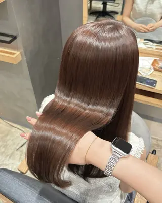 セミロング 椋 愛穂のヘアスタイル