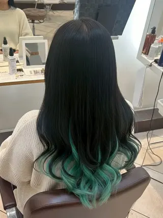 ロング カラー 🫧カラーモデル募集 純菜🫧のヘアスタイル