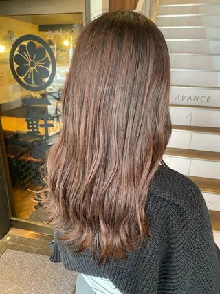 ミディアム カラー ヘアアレンジ 村上 ゆういのヘアスタイル