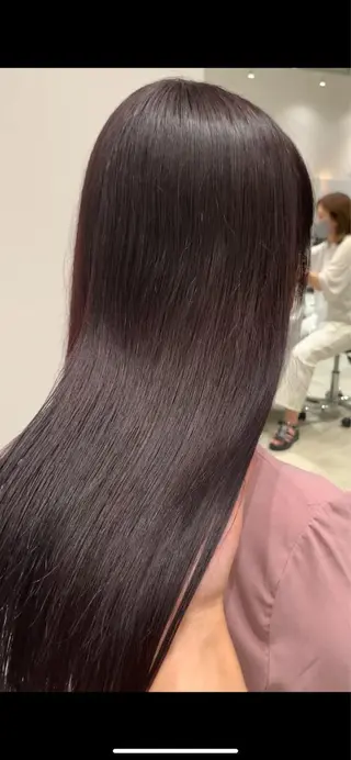 ロング カラー れい🫧 ハイトーン特化のヘアスタイル