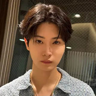 ショート パーマ ヘアアレンジ メンズ SALOWIN吉祥寺所属・クボリョウ 吉祥寺/韓国ヘアのヘアスタイル