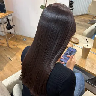 ロング BELO OSAKA マオのヘアスタイル