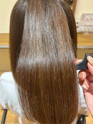 ミディアム パーマ 透明感カラー/ 艶カラー/ここ🍒のヘアスタイル