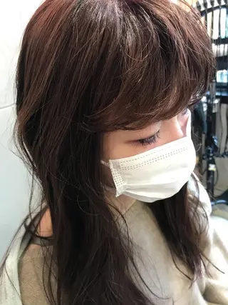 ロング さの あやねのヘアスタイル