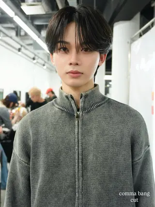 ショート メンズ 岩佐 柚太のヘアスタイル