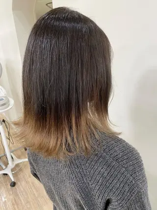 カラー SALOWIN栄 高須大貴のヘアスタイル