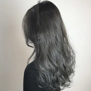 セミロング MORISAKI ✂︎縮毛矯正のヘアスタイル