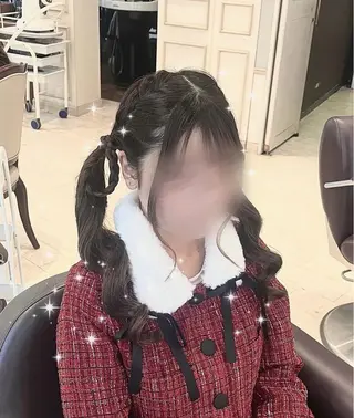 ロング ヘアメ/お呼ばれﾍｱ /横浜/nozomiのヘアスタイル