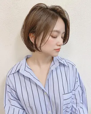 ショート カラー 小顔ショート✁ ⁂Yukari⁂のヘアスタイル