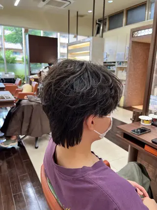 ショート パーマ メンズ 🧊メンズ特化🧊 高木航希のヘアスタイル