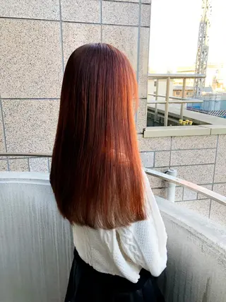 セミロング カラーアンドケアリタ kitamuuuのヘアスタイル