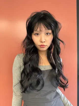 ロング ヘアアレンジ サカモト ナオミのヘアスタイル