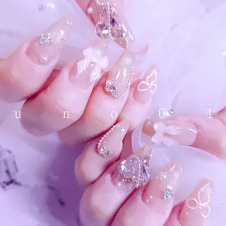 ネイル 梅田🦄中崎町🩵 u n o 0 1のネイルデザイン