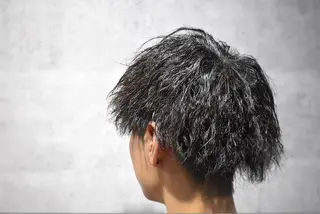 セミロング パーマ メンズ Bar Ber HouseLavie所属・中西 将斗のヘアスタイル