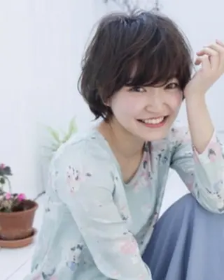ショート 🇰🇷韓国風艶髪✨ 髪質改善 倉岡しおんのヘアスタイル