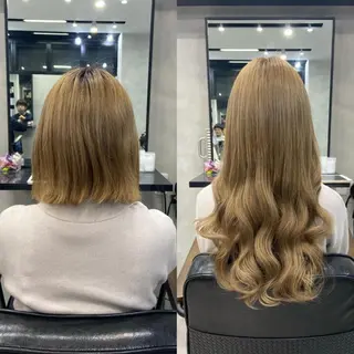 ロング カラー ヘアアレンジ ar+ ❤︎ maiのヘアスタイル