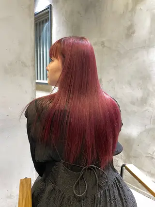 ロング カラー ❤︎韓国レイヤ ー❤︎/saraのヘアスタイル