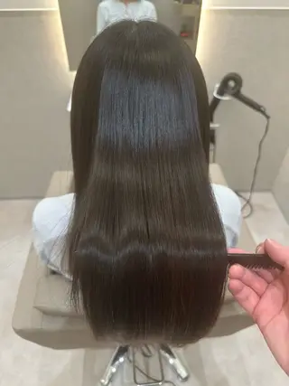 ロング カラー 縮毛矯正💎髪質改善 レイヤー✨山内健太郎のヘアスタイル