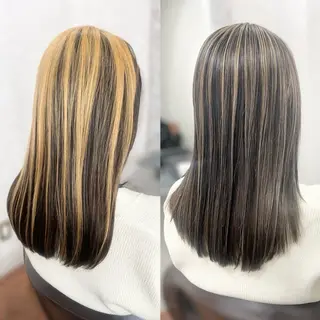 ロング カラー ＳＨＩ ＺＵのヘアスタイル