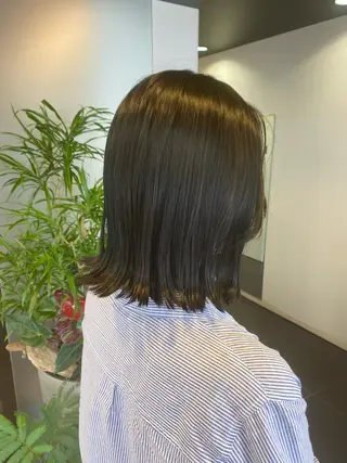 ミディアム カラー ブリーチカラー/ベー ジュ/Hono🦖のヘアスタイル