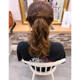ヘアアレンジ 鈴木 芽香のマツエク・マツパデザイン