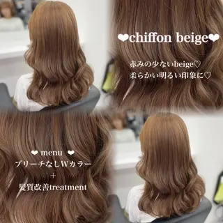 ロング カラー 🍑艶髪/艶カラー 🍑MOMOKA🍑のヘアスタイル