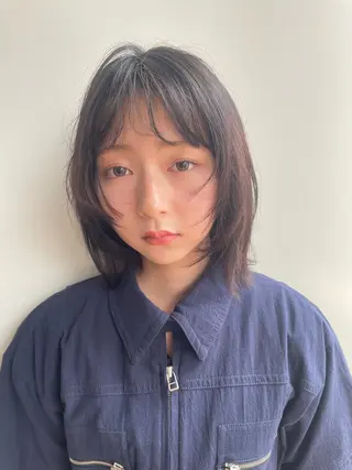 ミディアム 🎀レイヤー/パーマ カラー/ai🎀のヘアスタイル