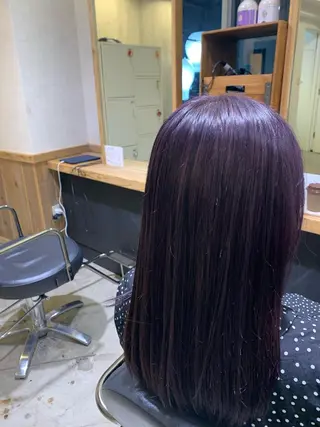 セミロング カラー パーマ ヘアアレンジ メンズ ネイル Sia中野新橋 『JUNYA』のヘアスタイル
