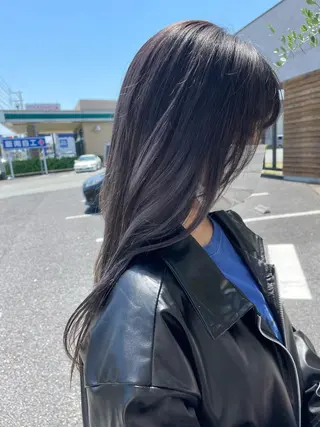 ロング 梶原 真帆のヘアスタイル