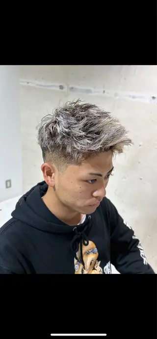 カラー メンズ 吉祥寺バーバー takumiのヘアスタイル