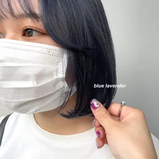 ミディアム カラー レイヤーカット 韓国ヘアayameのヘアスタイル