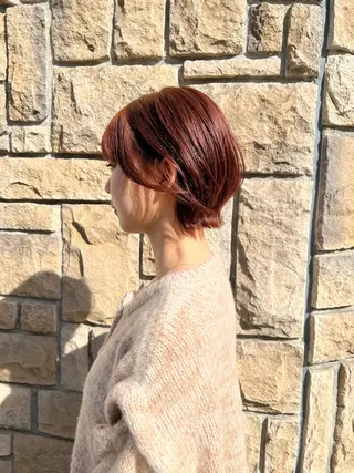 ショート カラー miku 三ノ輪のヘアスタイル