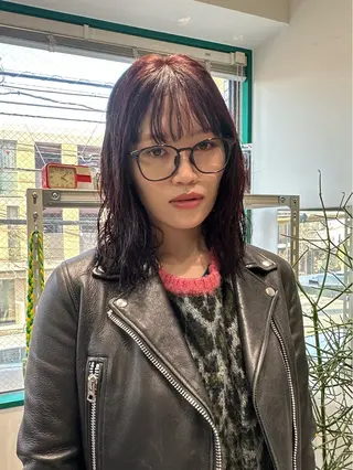 ミディアム カラー 🎀オイダイラ モモカ🎀のヘアスタイル