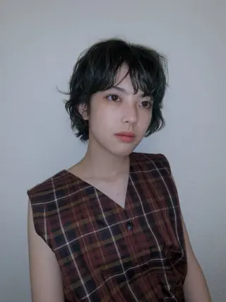 ショート ヘアアレンジ yiye shioriのヘアスタイル