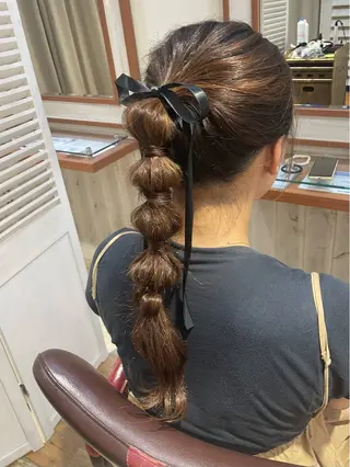 ロング ヘアアレンジ モデル募集中🩶 𝓡𝓮𝓲𝓻𝓪のヘアスタイル