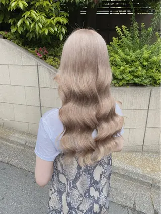 セミロング カラー ヘアアレンジ メンズ ダブルカラー特化💍 tiam💍韓国ヘアのヘアスタイル