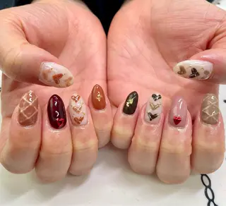 ネイル nailist cocoのネイルデザイン