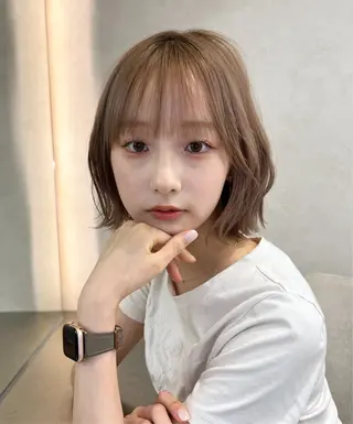 ショート カラー ayano.🩵 mielのマツエク・マツパデザイン