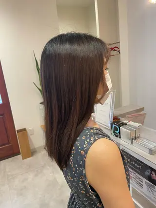 ロング やまこし 美裕樹のヘアスタイル