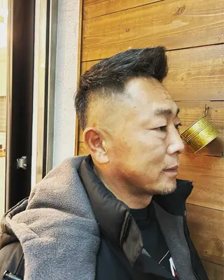 ショート 尭部 佑太のヘアスタイル