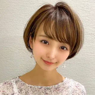 ショート カラー パーマ ヘアアレンジ キッズ ネイル マツエク・マツパ ショートの神✨AFL OAT 井上康平のヘアスタイル