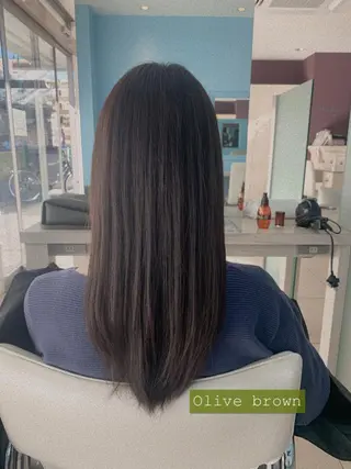 ロング カラー ✂︎レディース のメンズカット屋さんのヘアスタイル
