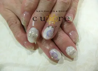 ショート ネイル ネイルサロン Cureのネイルデザイン