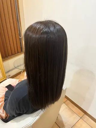 セミロング カラー 🦋ヘアセット募集中 ￤ナナカ🦋のヘアスタイル
