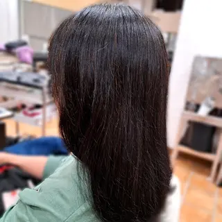 セミロング カラー 💜𝑳𝑼𝑵𝑨 🌻母良田愛美🌻のヘアスタイル