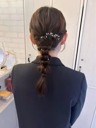 ヘアアレンジ レイヤーカット🤍 seriraのヘアスタイル