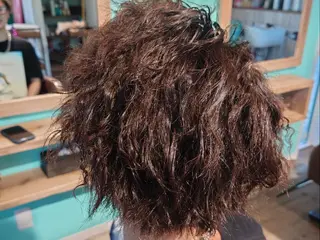 ショート パーマ 伊藤 新のヘアスタイル