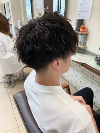 メンズ 富澤あゆみ/髪質改善 /レイヤーカットのヘアスタイル