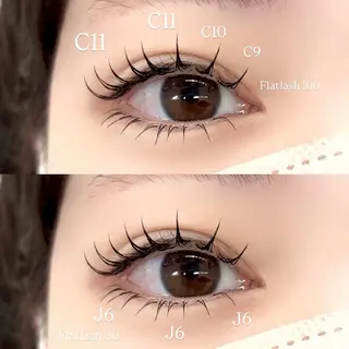 マツエク・マツパ 横浜 *束感まつ毛* 🐰はま🐰のマツエク・マツパデザイン