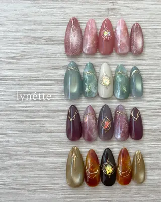 ネイル lynétte 那覇ネイルサロンのネイルデザイン